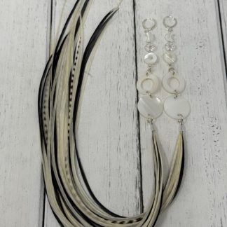 Shell/Feather Sets (White/Grizzly/Black)