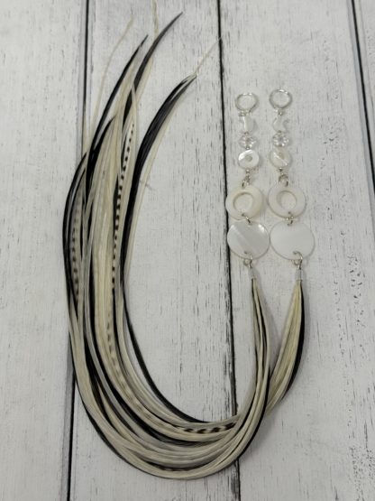 Shell/Feather Sets (White/Grizzly/Black)
