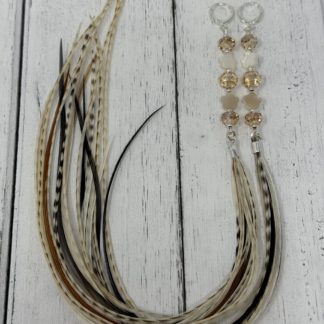 Shell/Feather Sets (Natural/Beige)