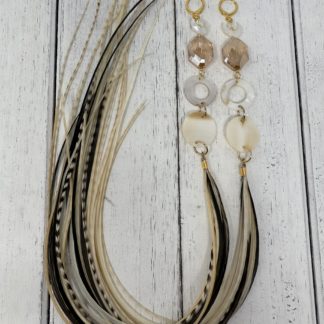 Shell/Feather Sets (Beige/Grizzly/Black)